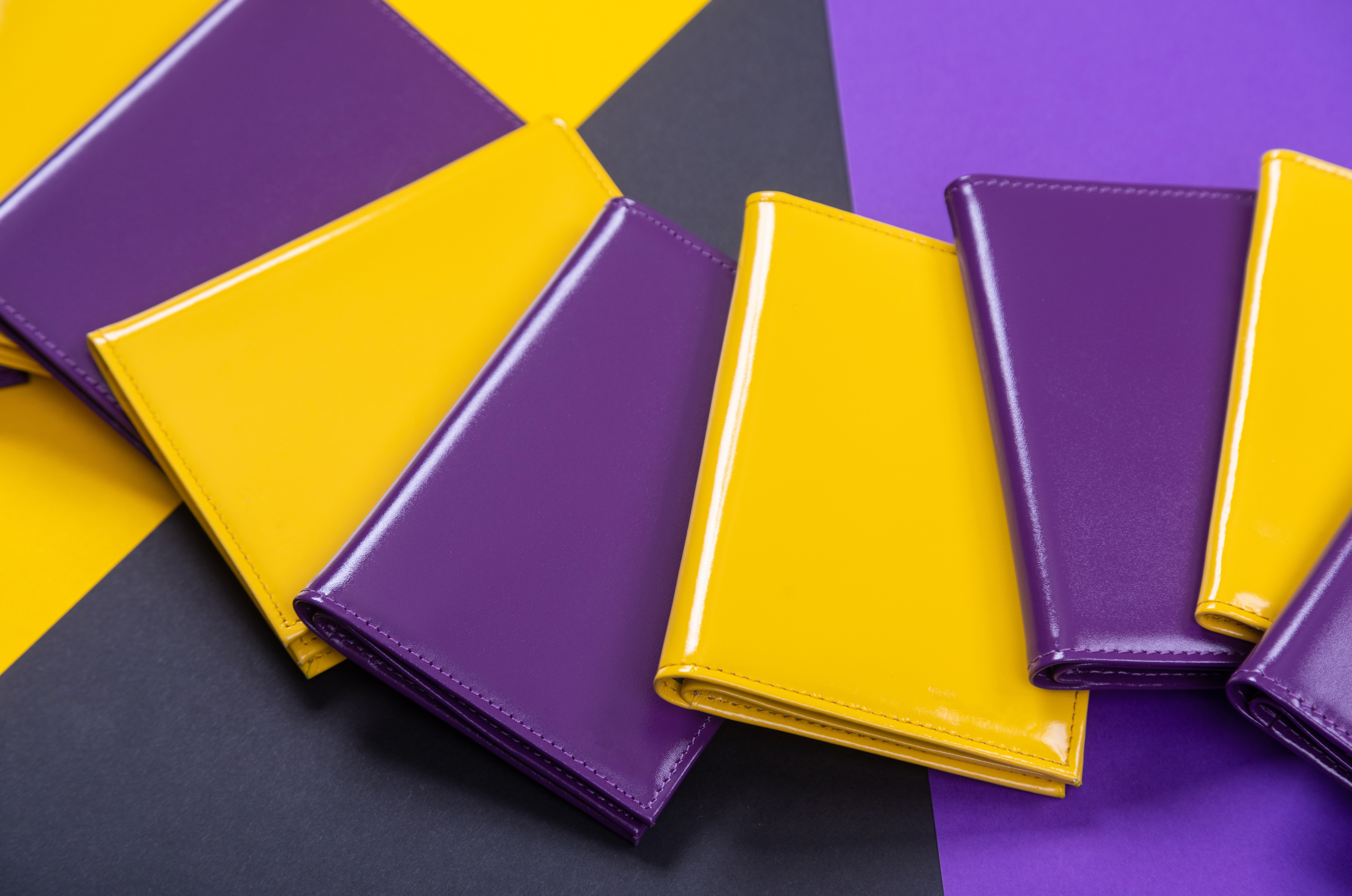 Leather guest card holders